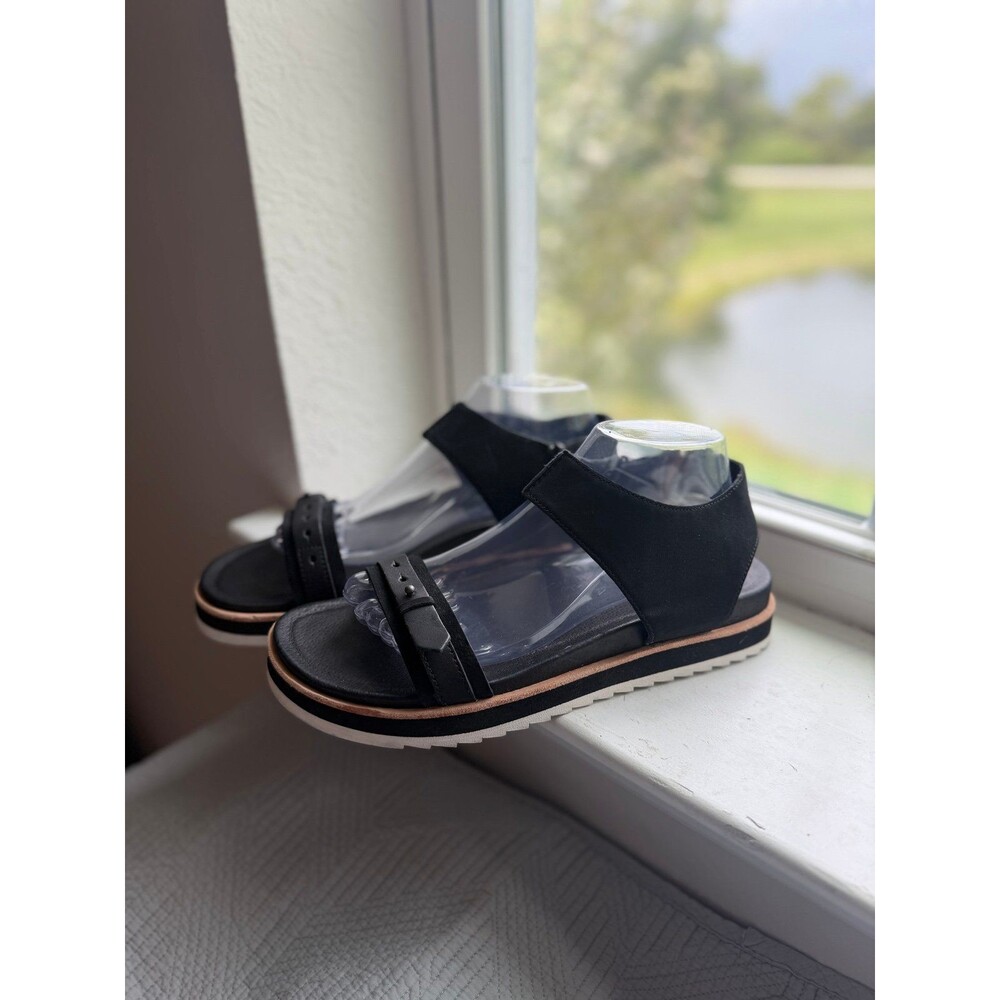 Merrell Juno Mid Zip Black Strappy Sandals Women’s Size 10
